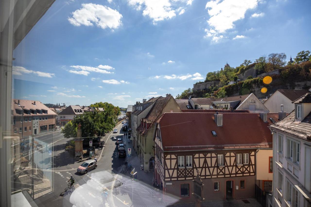 Apartment Mit Balkon Und Festungsblick Вюрцбург Екстер'єр фото